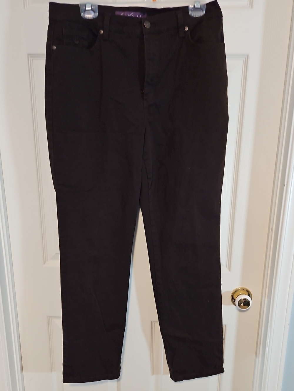 Gloria Vanderbilt Brown Women's Straight-Leg Jeans